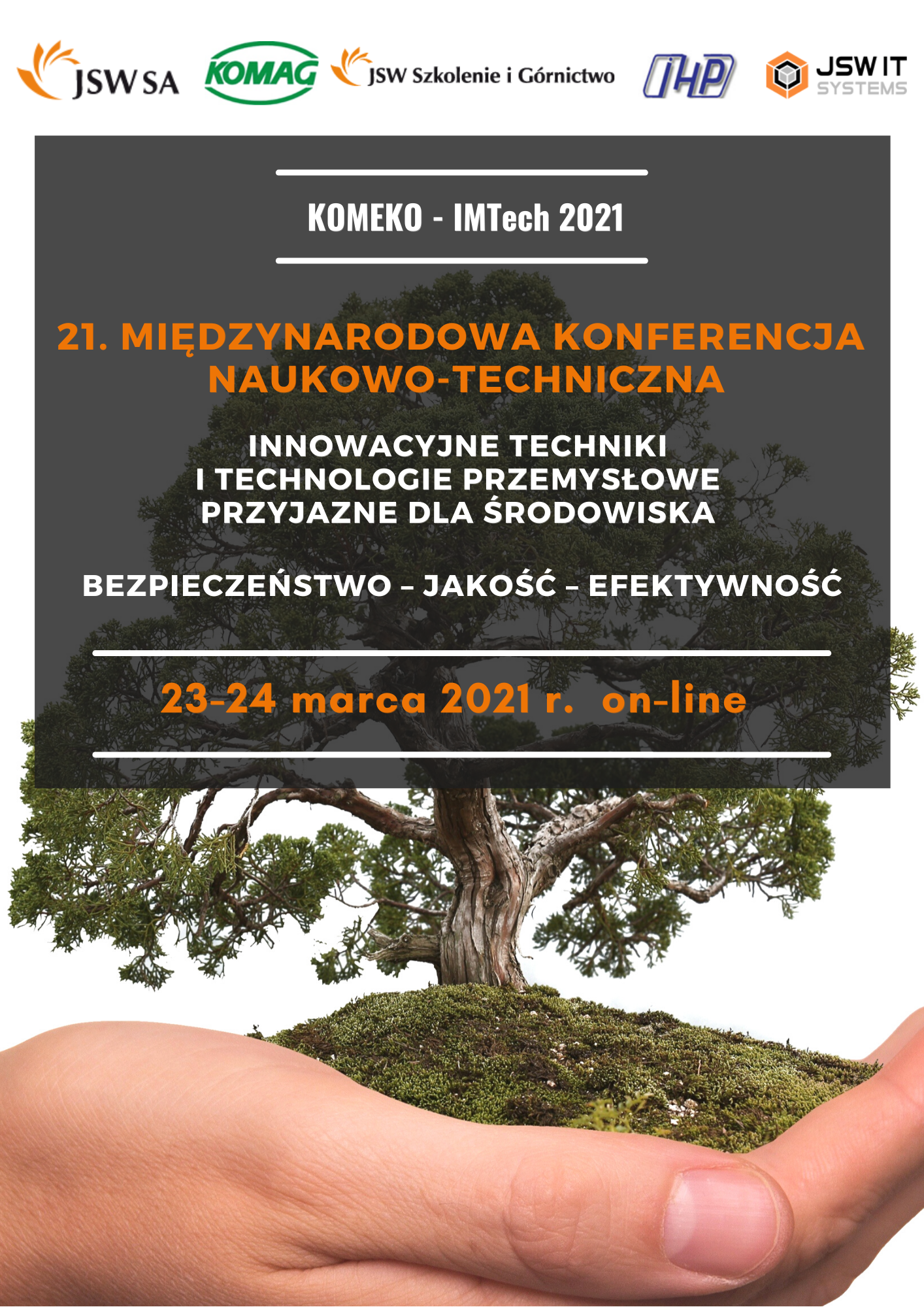 Baner zaprasza do udziału w 21. Międzynarodowej Konferencji Naukowo-Technicznej z cyklu KOMEKO-IMTech, która odbędzie się w dniach 23 i 24 marca br. w formule online.